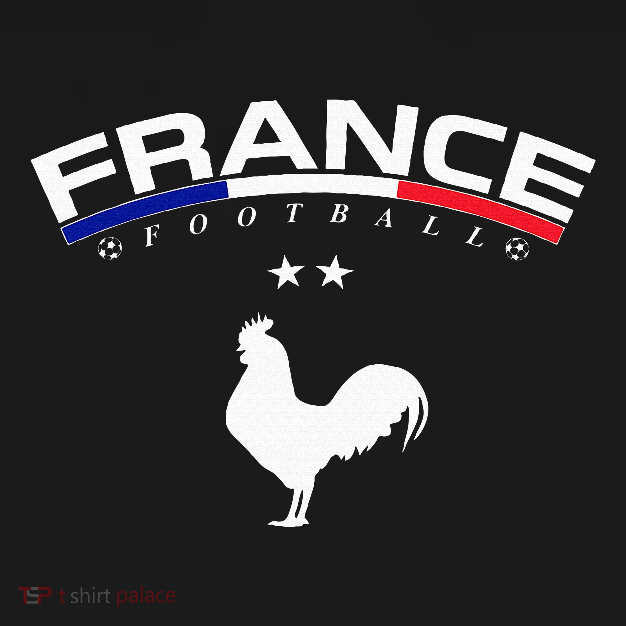 France Football Coq Doggie Tank