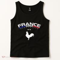 France Football Coq Tank Top thumb 2