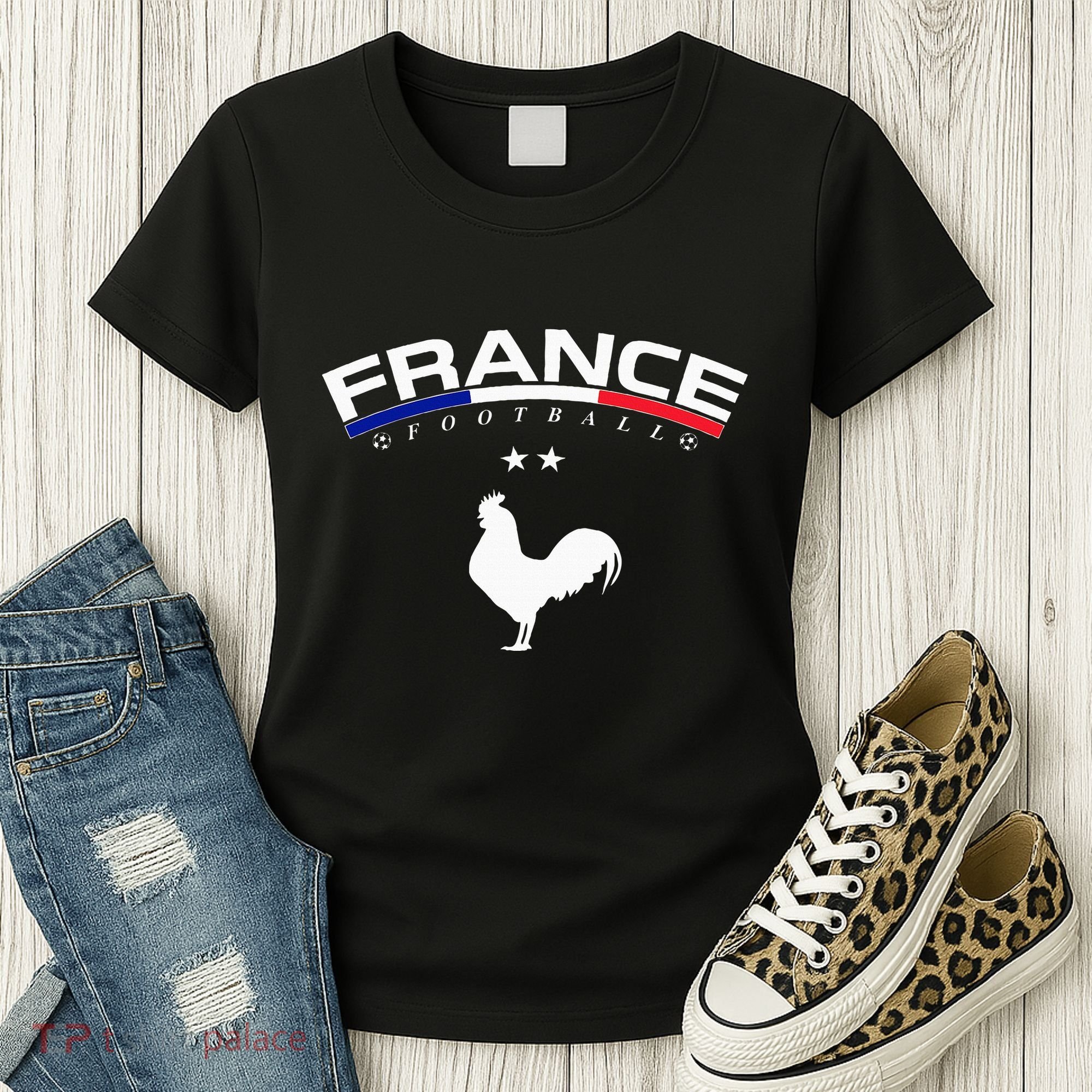 France Football Coq Women's T-Shirt