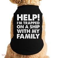 Funny Family Cruise Matching Vacation Cruising Doggie Tank thumb 0