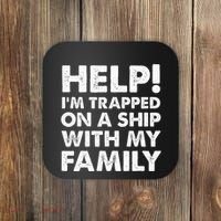 Funny Family Cruise Matching Vacation Cruising Coaster thumb 0