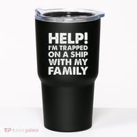 Funny Family Cruise Matching Vacation Cruising Tumbler thumb 0