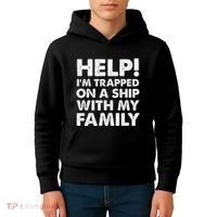 Funny Family Cruise Matching Vacation Cruising Kids Hoodie thumb 4