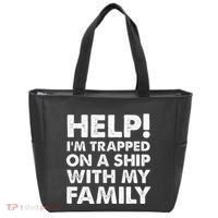 Funny Family Cruise Matching Vacation Cruising Tote Bag thumb 0