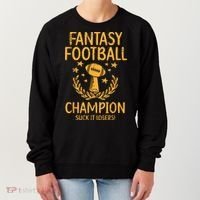 Fantasy Football Champion Funny FFL Draft Champ Women's Sweatshirt thumb 0