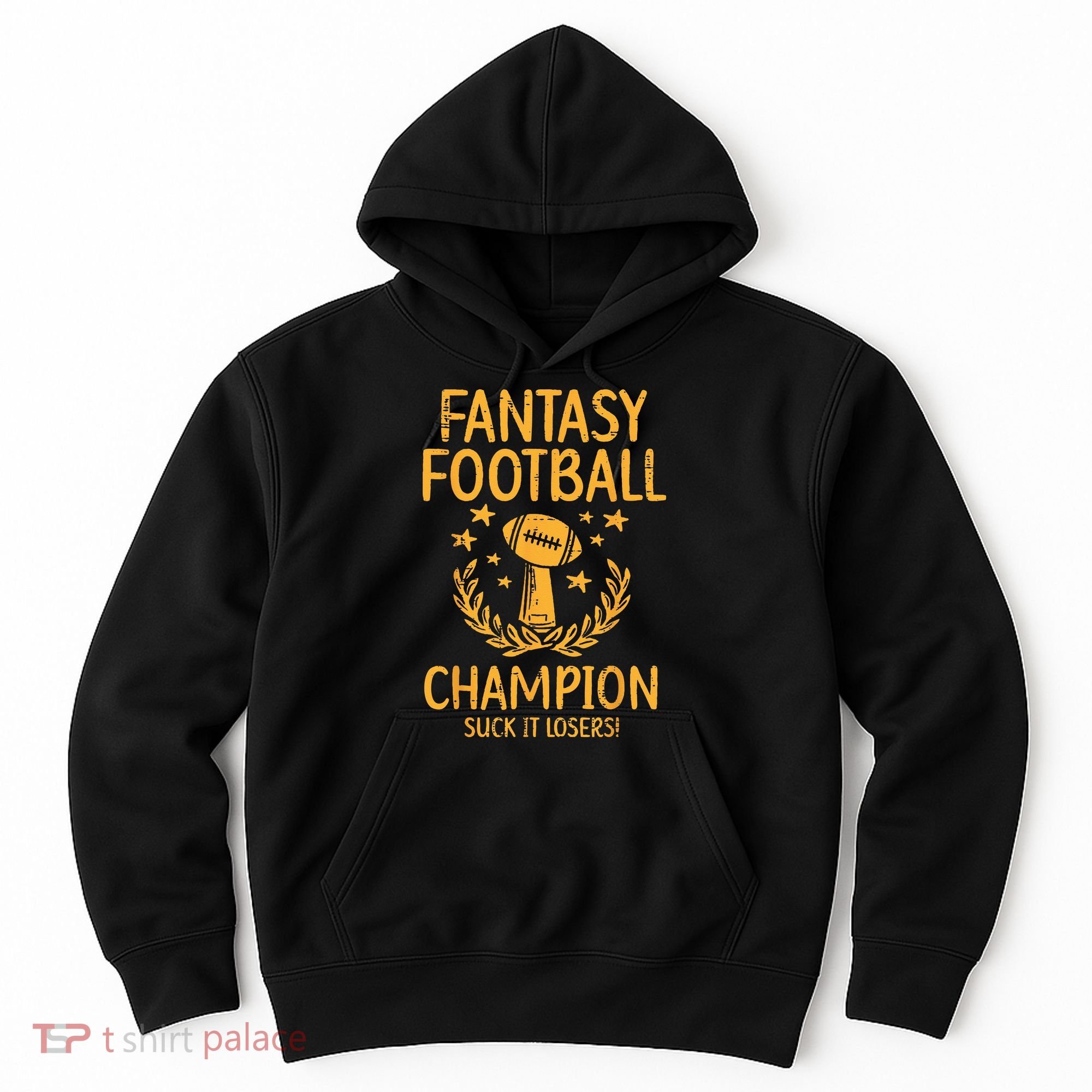 Fantasy Football Champion Funny FFL Draft Champ Hoodie