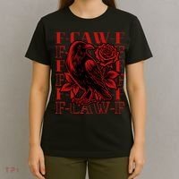 Funny F-Caw-F Crow Black Crow, F-Caw-F Black Bird T-Shirt thumb 4