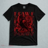 Funny F-Caw-F Crow Black Crow, F-Caw-F Black Bird T-Shirt thumb 5