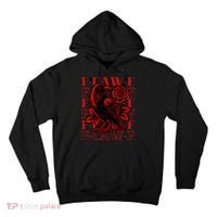 Funny F-Caw-F Crow Black Crow, F-Caw-F Black Bird Tall Hoodie thumb 0