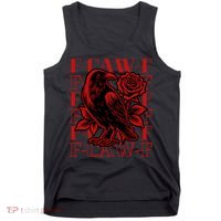Funny F-Caw-F Crow Black Crow, F-Caw-F Black Bird Tank Top thumb 0
