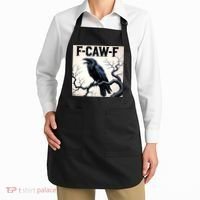 Funny F-Caw-F Crow Apron thumb 2