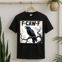 Funny F-Caw-F Crow T-Shirt thumb 2