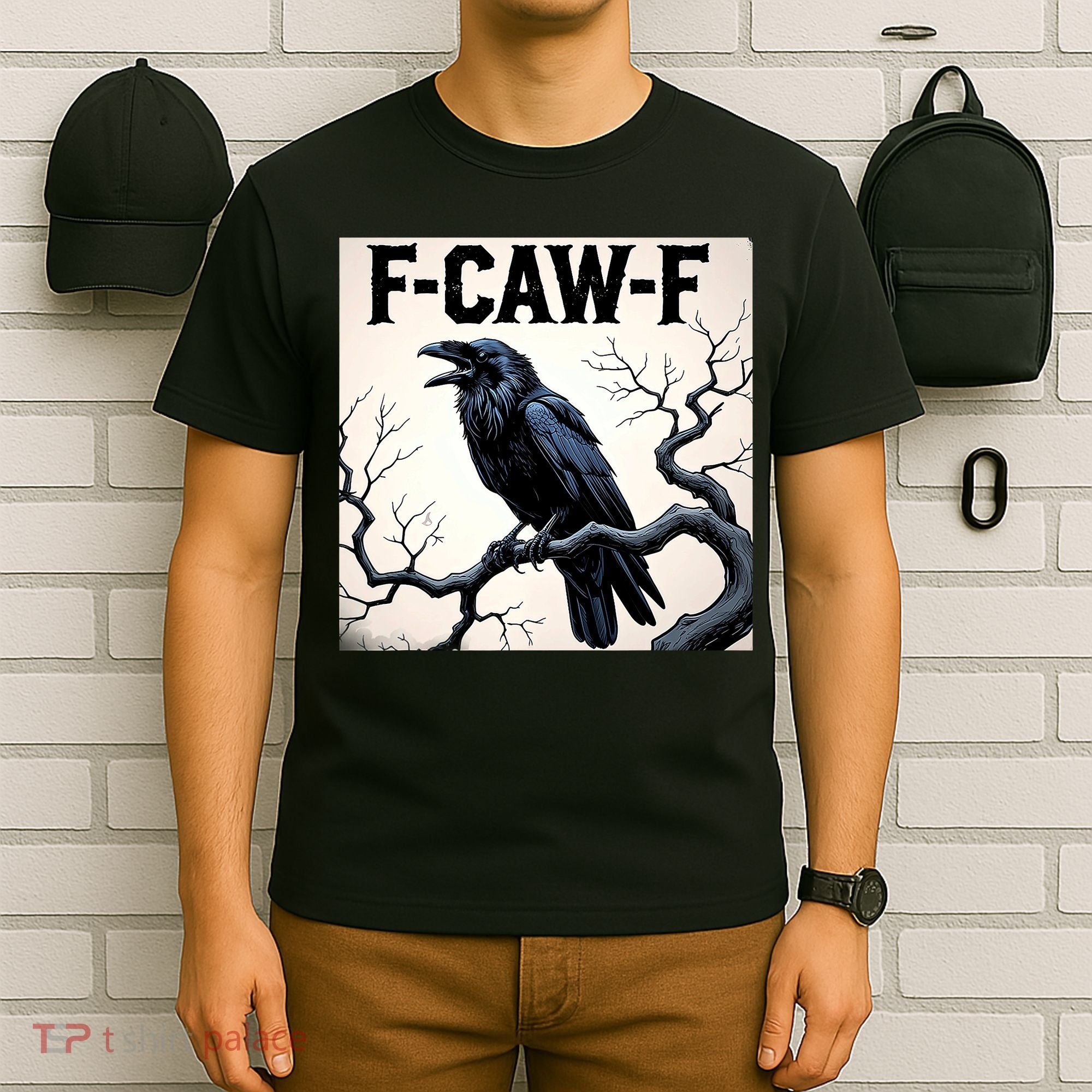 Funny F-Caw-F Crow T-Shirt