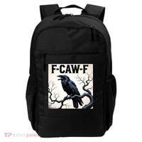 Funny F-Caw-F Crow Backpack thumb 0