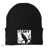 Funny F-Caw-F Crow Beanie thumb 0