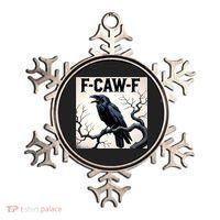 Funny F-Caw-F Crow Ornament thumb 0