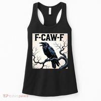 Funny F-Caw-F Crow Women's Tank Top thumb 0