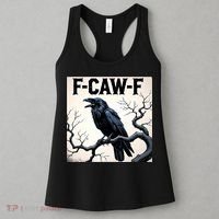 Funny F-Caw-F Crow Women's Tank Top thumb 3