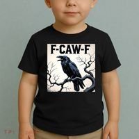 Funny F-Caw-F Crow Toddler T-Shirt thumb 2