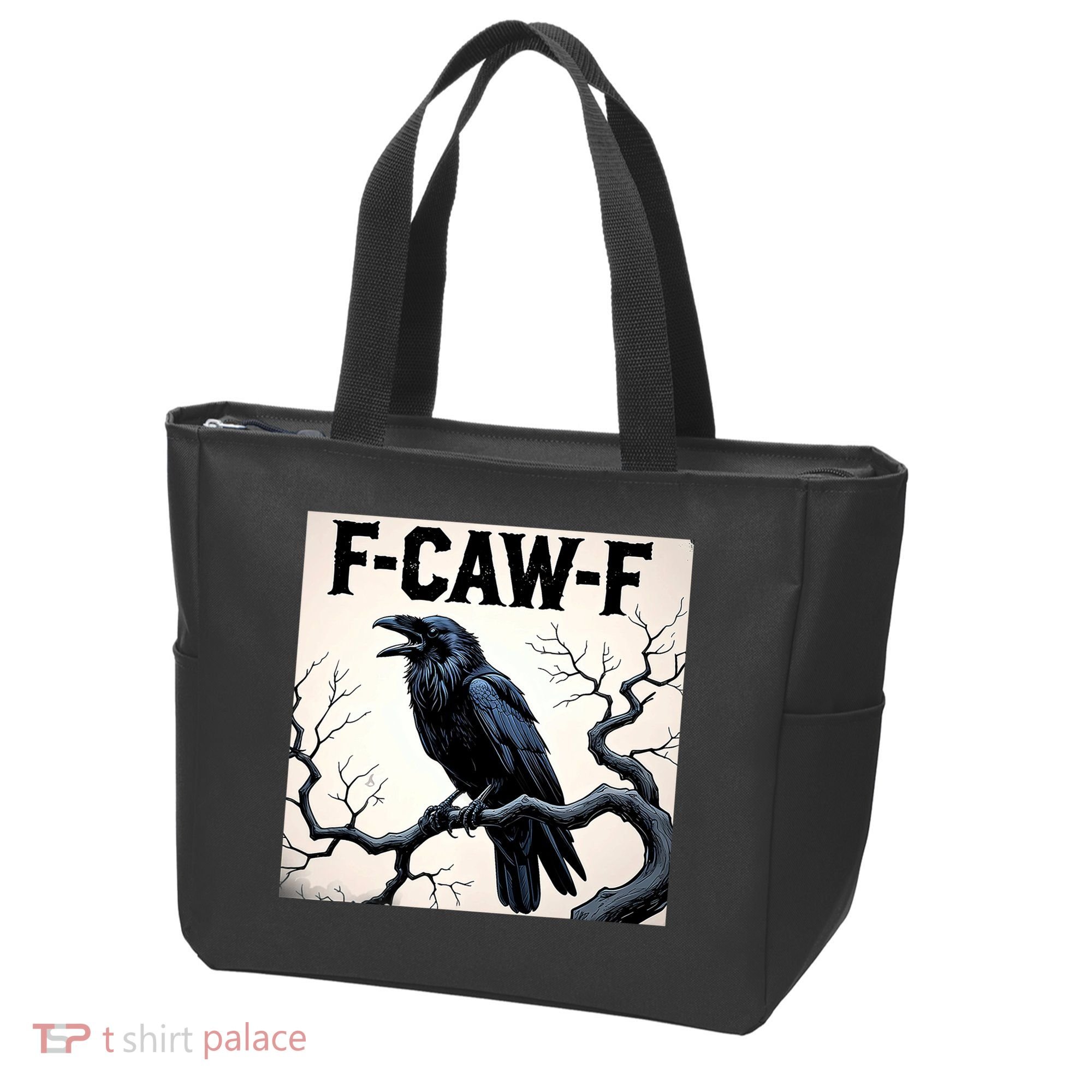 Funny F-Caw-F Crow Tote Bag