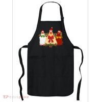 Funny Festive Christmas Chickens Apron thumb 0