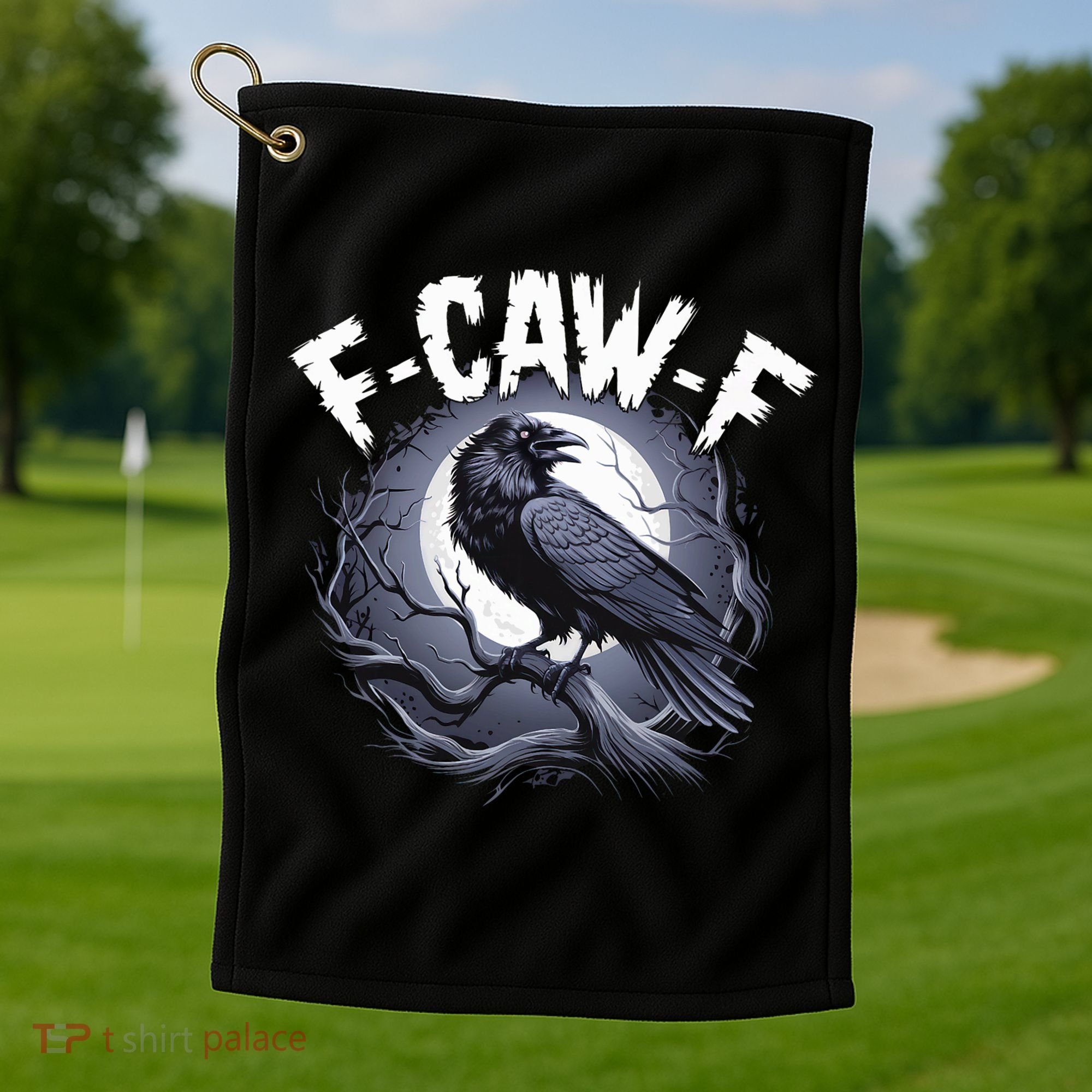 F-Caw-F Golf Towel