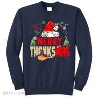 Funny Family Christmas Merry Thanksmas Cute Xmas Holiday Sweatshirt thumb 0