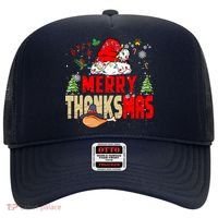 Funny Family Christmas Merry Thanksmas Cute Xmas Holiday Hat thumb 0