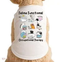 Feline Fun Cat Functional Occupational Therapy OT Therapist  Doggie Tank thumb 0