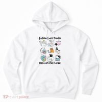 Feline Fun Cat Functional Occupational Therapy OT Therapist  Hoodie thumb 0