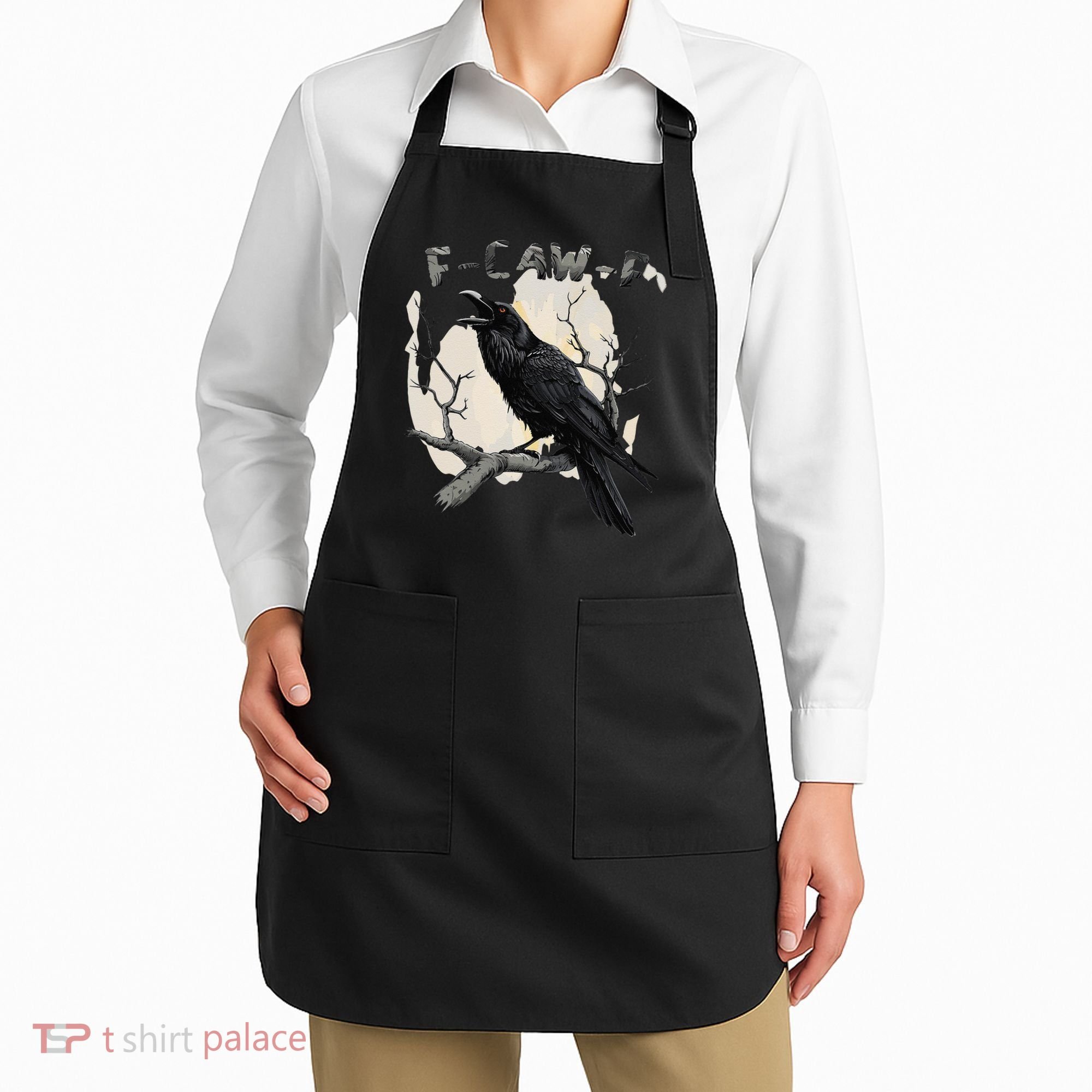 F-Caw-F Apron