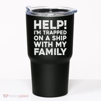 Funny Family Cruise Matching Vacation Cruising Tumbler thumb 0