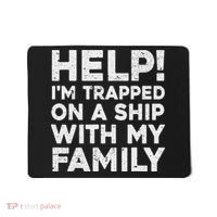 Funny Family Cruise Matching Vacation Cruising Mousepad thumb 0