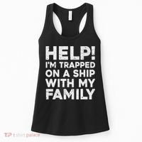 Funny Family Cruise Matching Vacation Cruising Women's Tank Top thumb 0