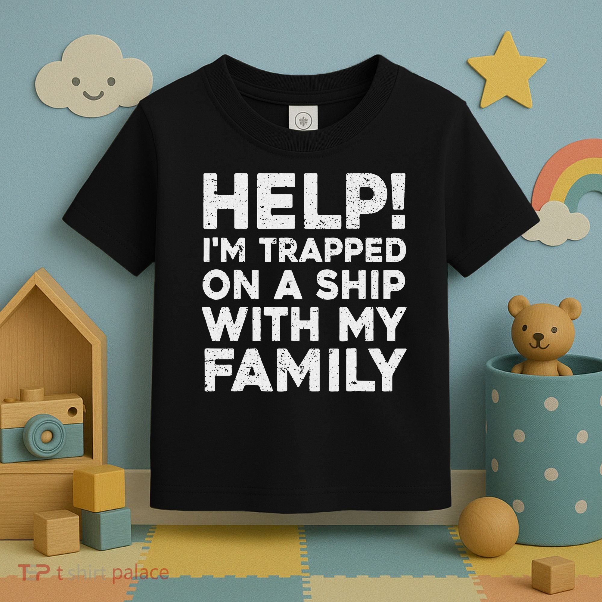 Funny Family Cruise Matching Vacation Cruising Toddler T-Shirt