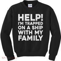 Funny Family Cruise Matching Vacation Cruising Kids Sweatshirt thumb 0
