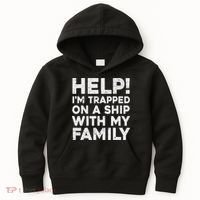 Funny Family Cruise Matching Vacation Cruising Kids Hoodie thumb 0