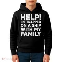 Funny Family Cruise Matching Vacation Cruising Kids Hoodie thumb 4