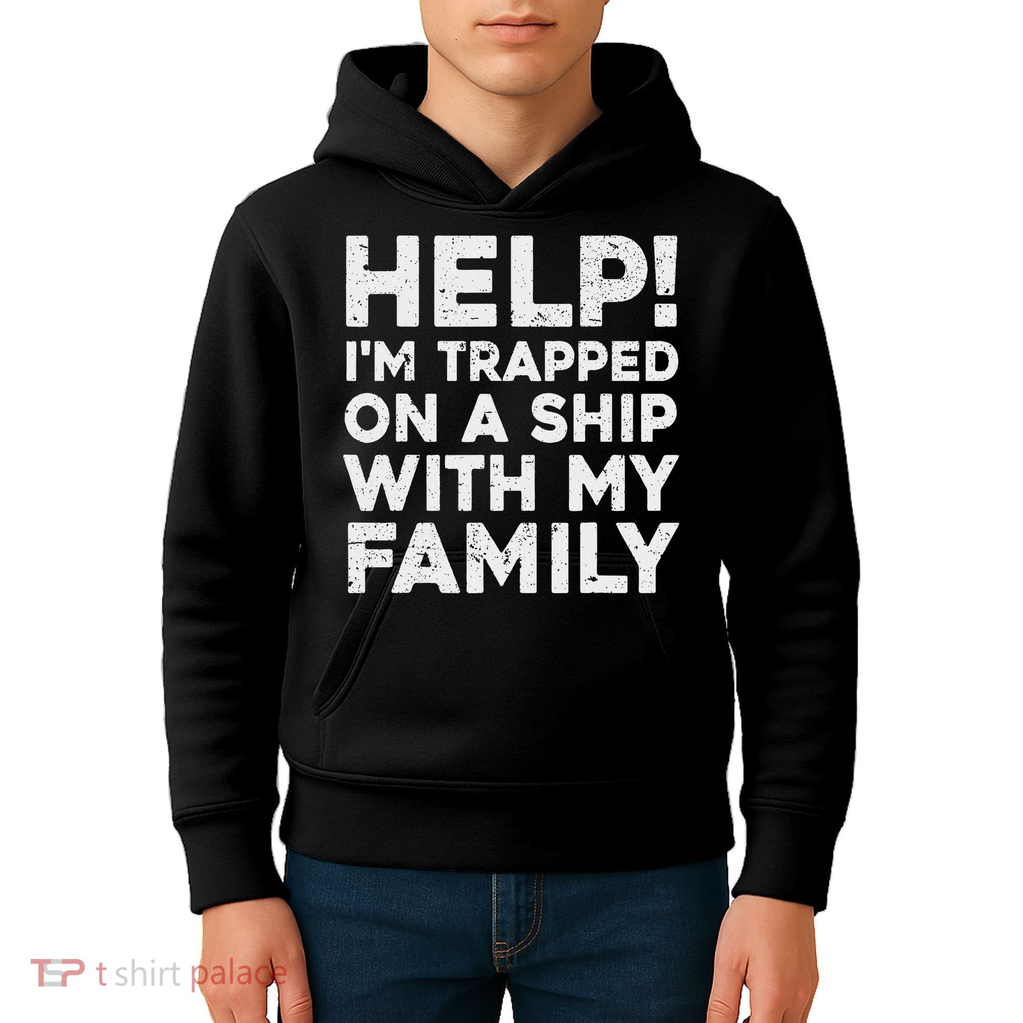 Funny Family Cruise Matching Vacation Cruising Kids Hoodie