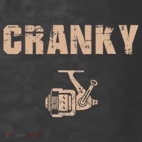 Funny Fishing Cranky Fishing Reel T-Shirt thumb 5