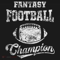 Fantasy Football Champion Funny League Draft Party Champ Backpack thumb 2