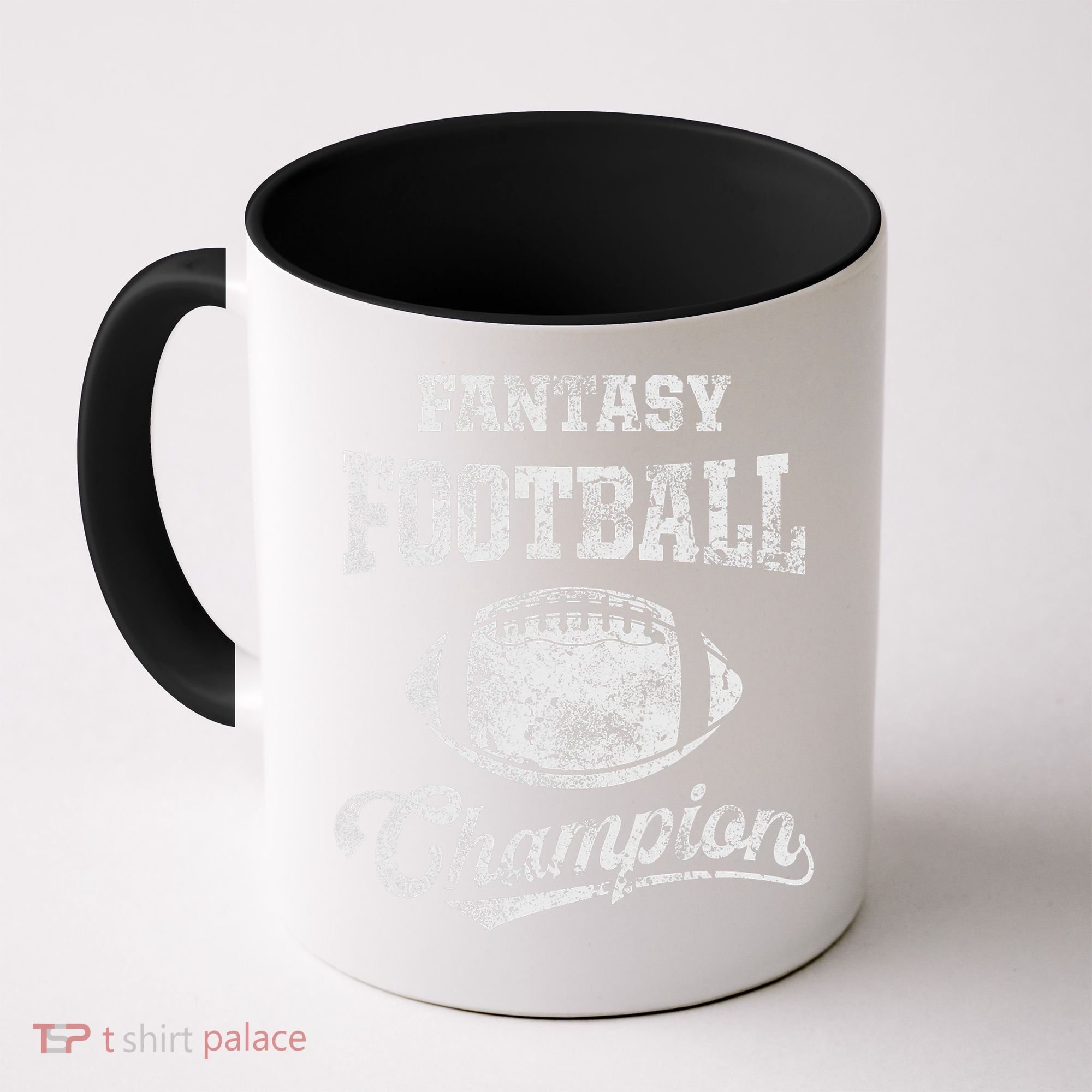 Fantasy Football Champion Funny League Draft Party Champ Coffee Mug