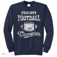 Fantasy Football Champion Funny League Draft Party Champ Sweatshirt thumb 0