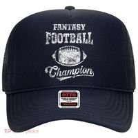 Fantasy Football Champion Funny League Draft Party Champ Hat thumb 0