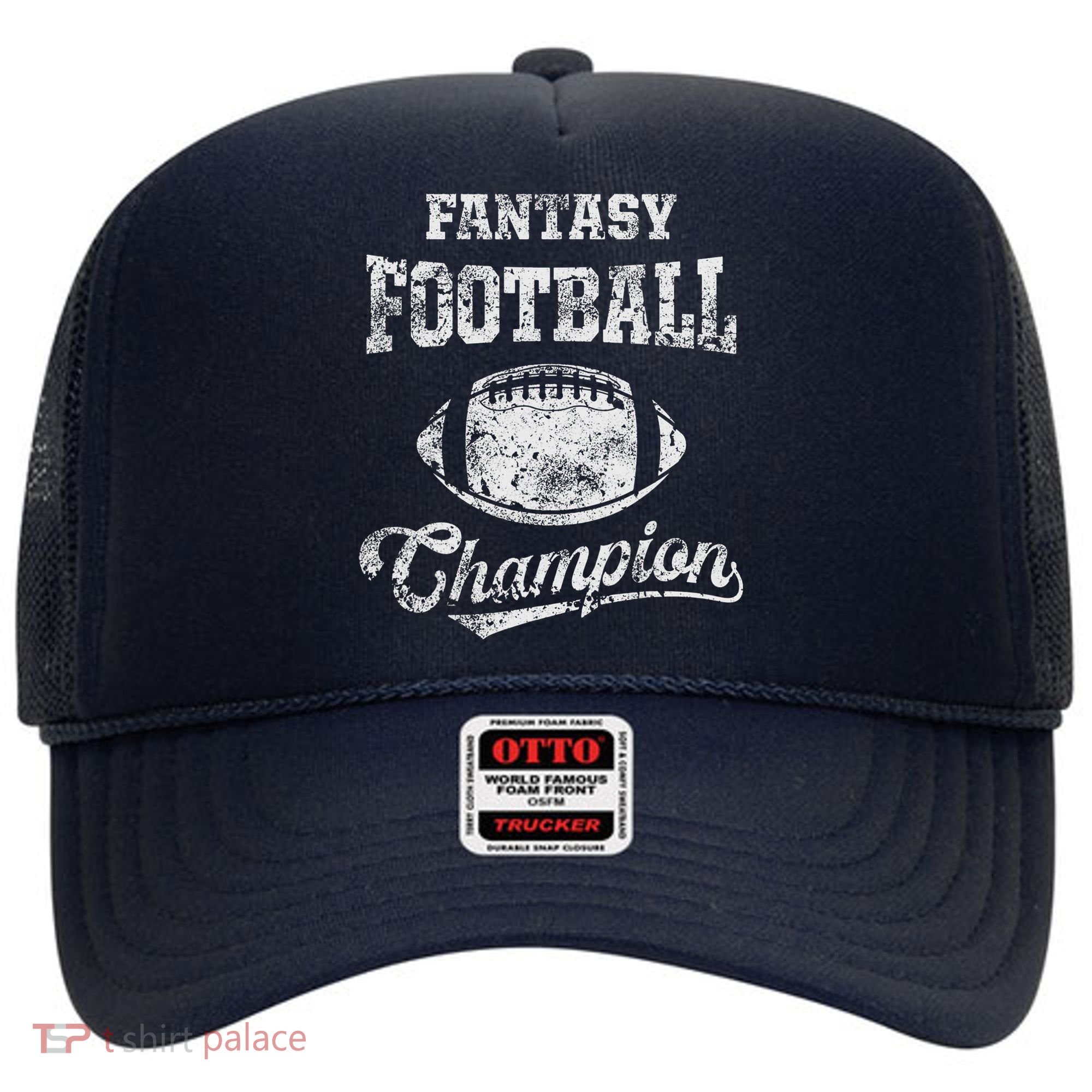 Fantasy Football Champion Funny League Draft Party Champ Hat