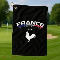 France Football Coq Golf Towel thumb 1