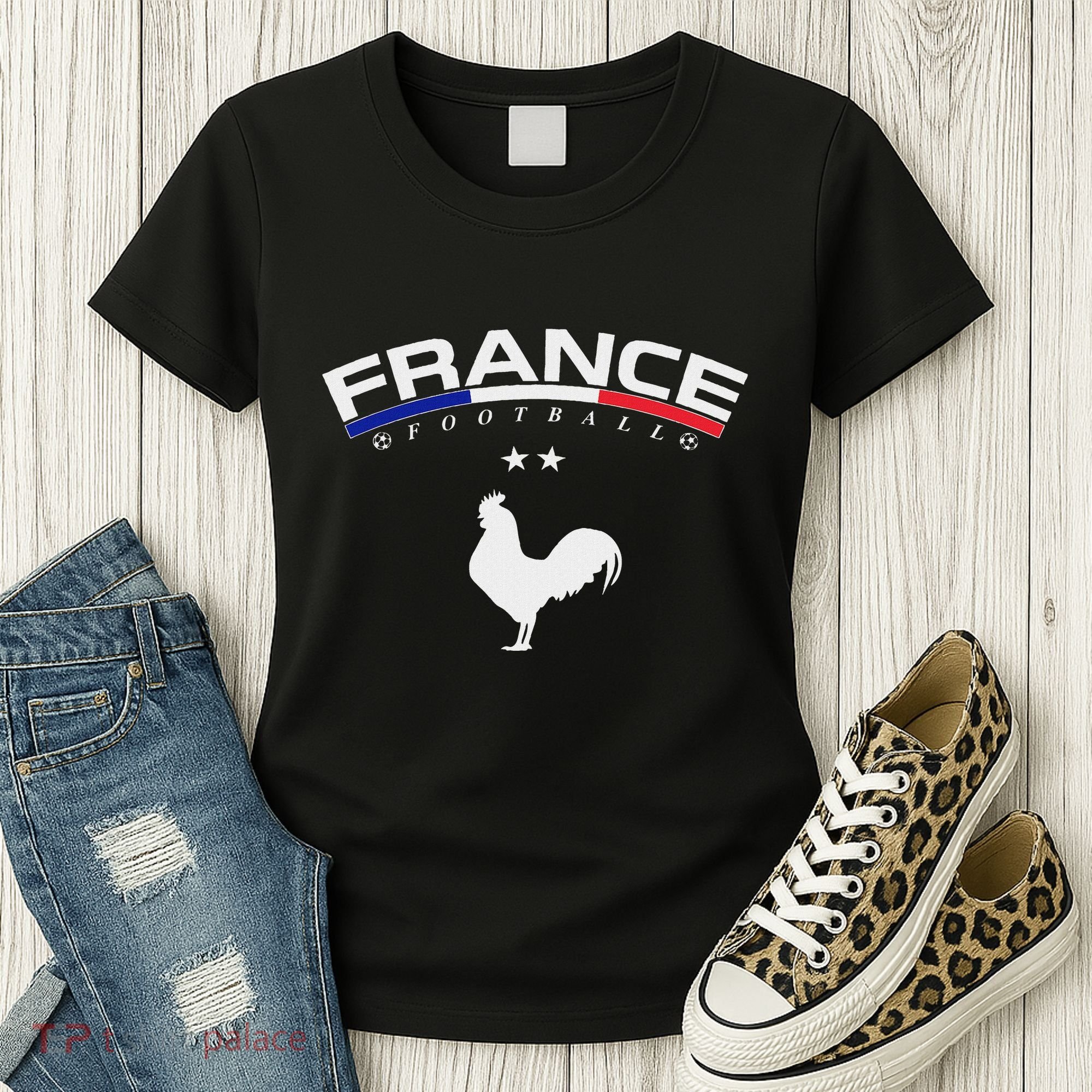 France Football Coq Women's T-Shirt