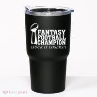 Fantasy Football Champion Suck It Losers Funny Winner Tumbler thumb 0