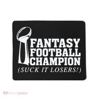 Fantasy Football Champion Suck It Losers Funny Winner Mousepad thumb 0