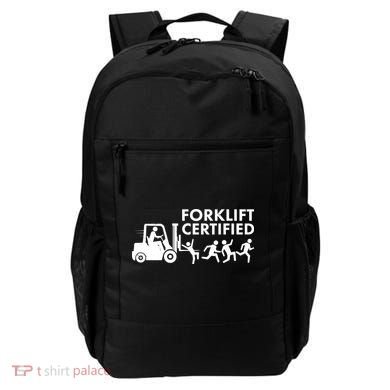 Funny Forklift Certified Backpack
